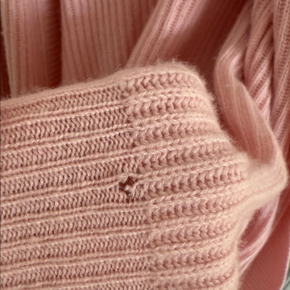 Nap Loungewear Pink Plush Cashmere Ribbed Cardigan Sz XXL - Picture 7 of 8